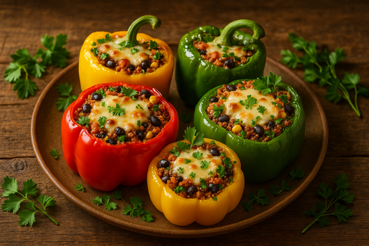 Vegetarian Stuffed Peppers: A Flavorful and Satisfying Meal - Balanced Life Goods