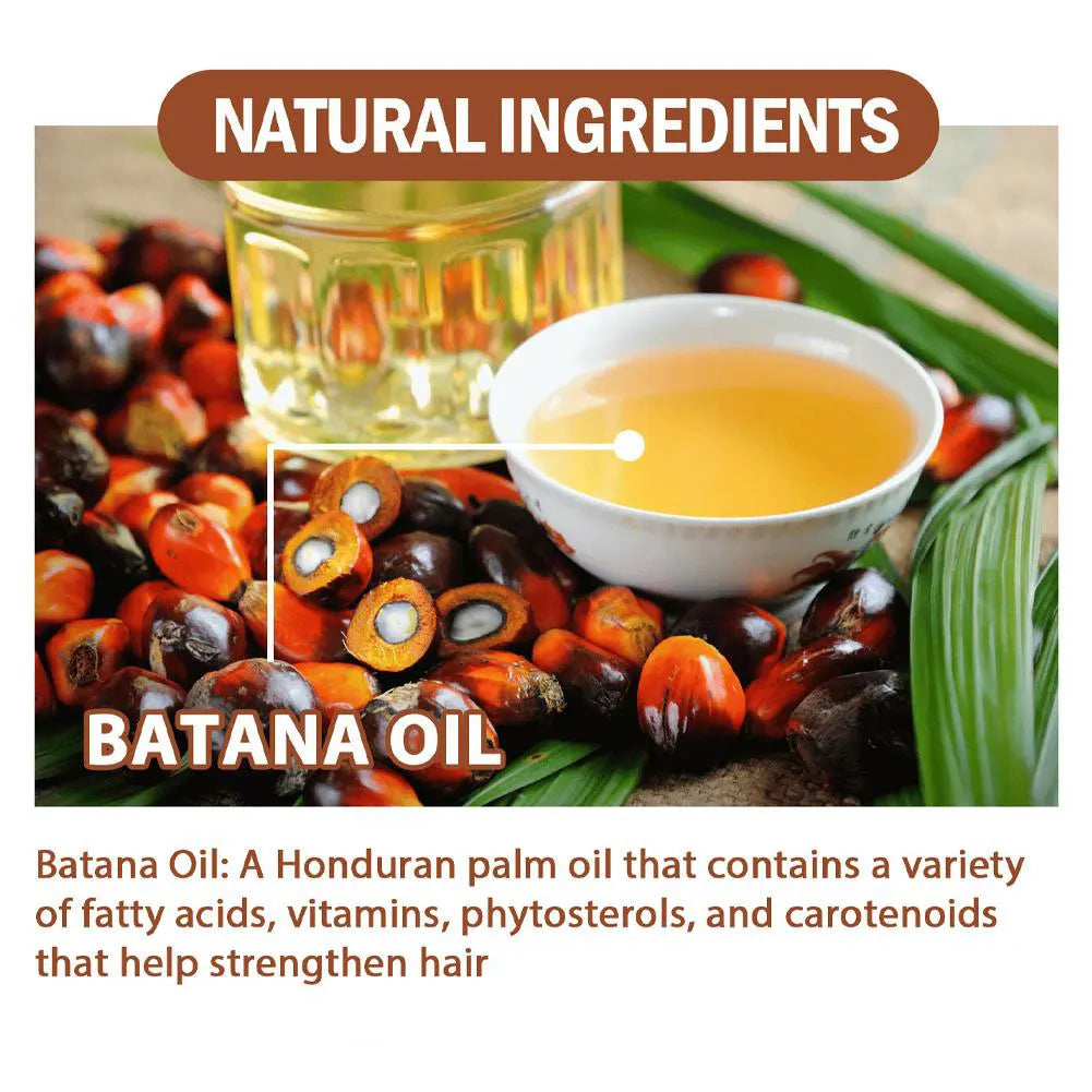 100% Pure Organic Batana Oil Hair Mask – Hair Growth, Anti-Breakage & Natural Hair Treatment