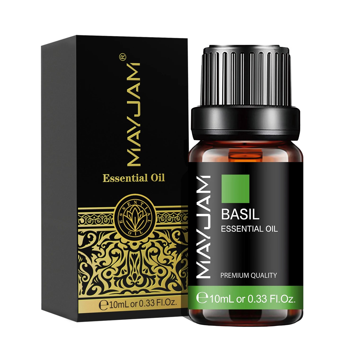 MAYJAM Essential Oils 10ML – Lavender, Lemongrass, Jasmine, Vanilla, Eucalyptus, Rose & Lemon for Diffuser, Humidifier & Candle Making
