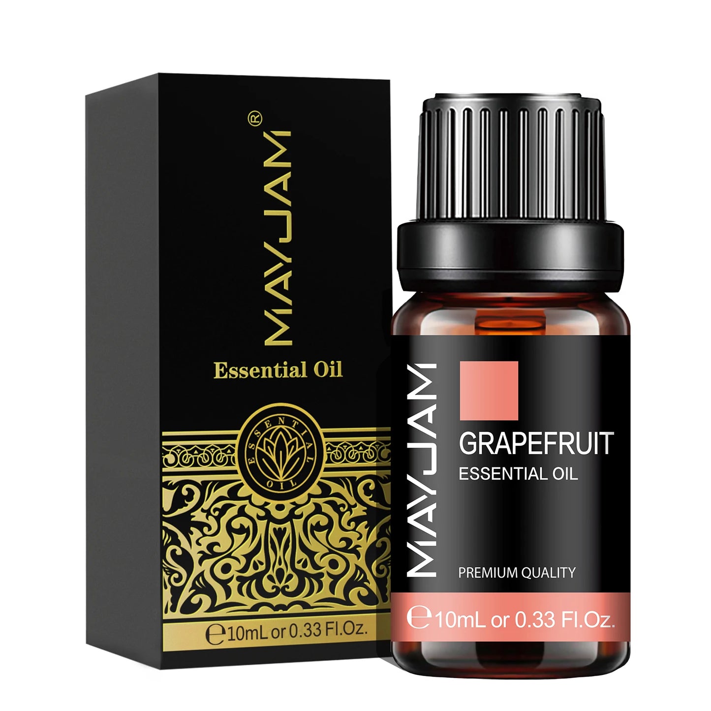 MAYJAM Essential Oils 10ML – Lavender, Lemongrass, Jasmine, Vanilla, Eucalyptus, Rose & Lemon for Diffuser, Humidifier & Candle Making