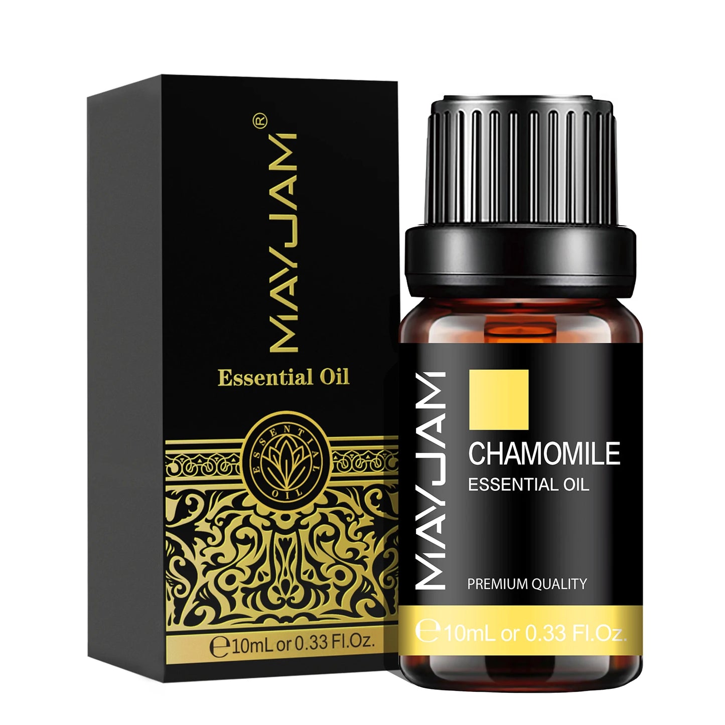MAYJAM Essential Oils 10ML – Lavender, Lemongrass, Jasmine, Vanilla, Eucalyptus, Rose & Lemon for Diffuser, Humidifier & Candle Making