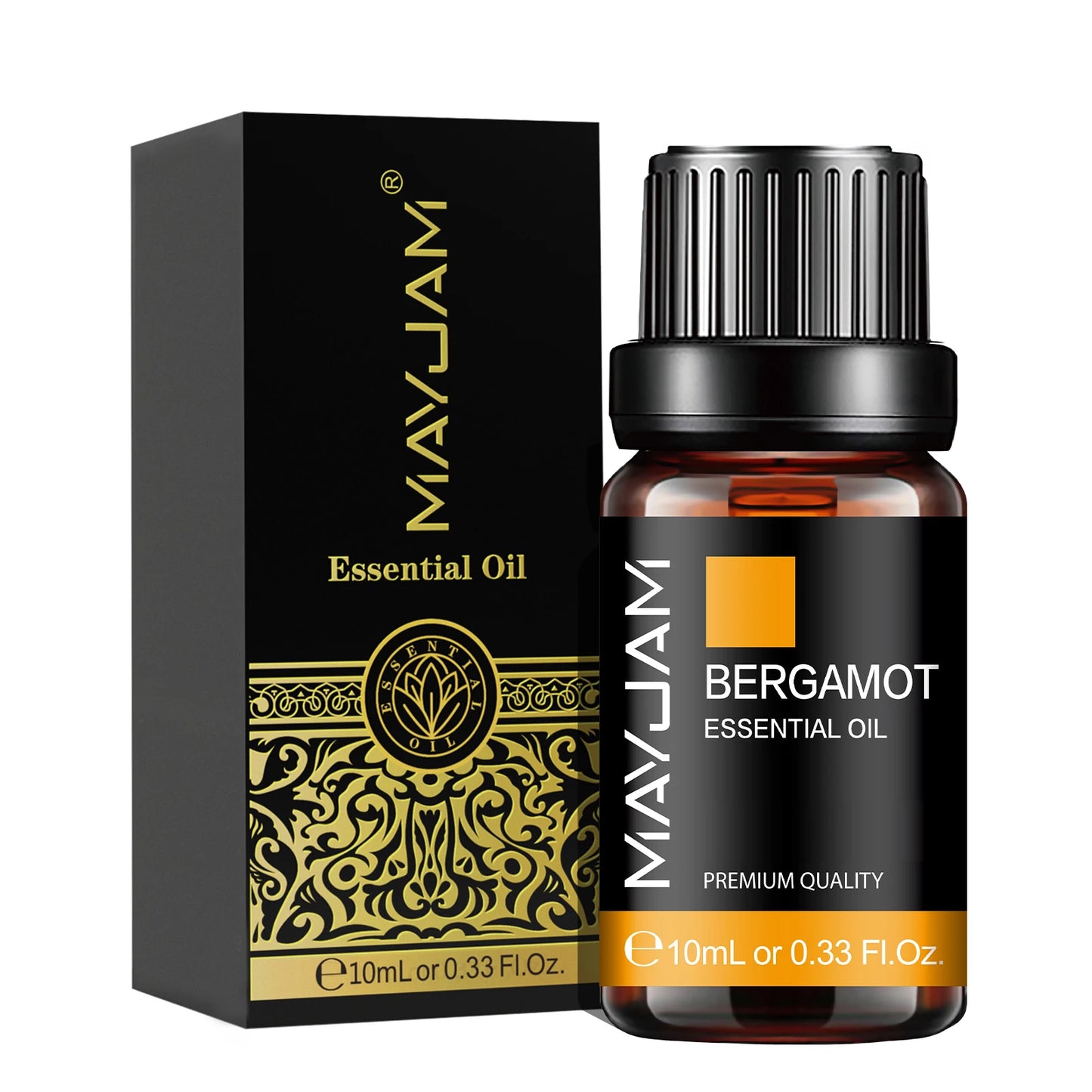 MAYJAM Essential Oils 10ML – Lavender, Lemongrass, Jasmine, Vanilla, Eucalyptus, Rose & Lemon for Diffuser, Humidifier & Candle Making