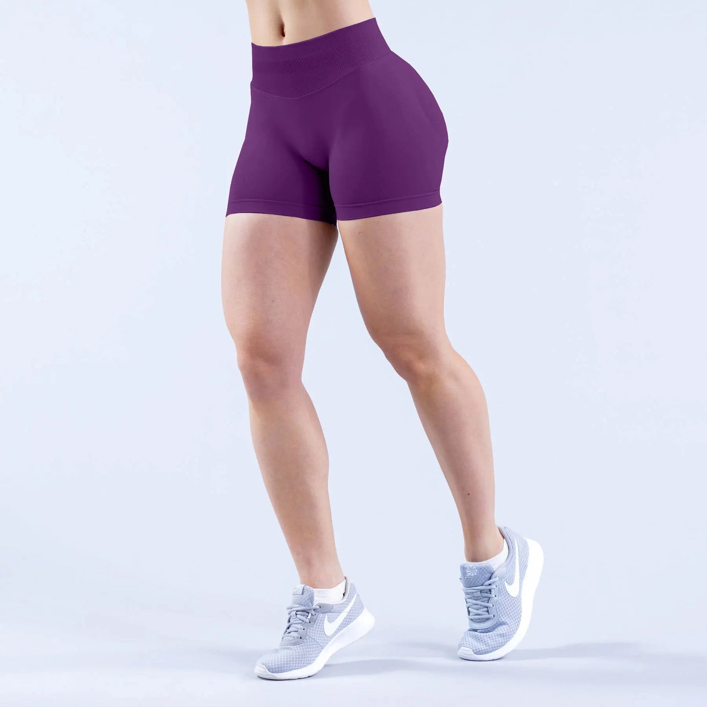 NCLAGEN Impact Shorts 4.5" Gym Shorts Woman Scrunch Butt Fitness Sports Short Workout Seamless Leggings Running Yoga bottoms
