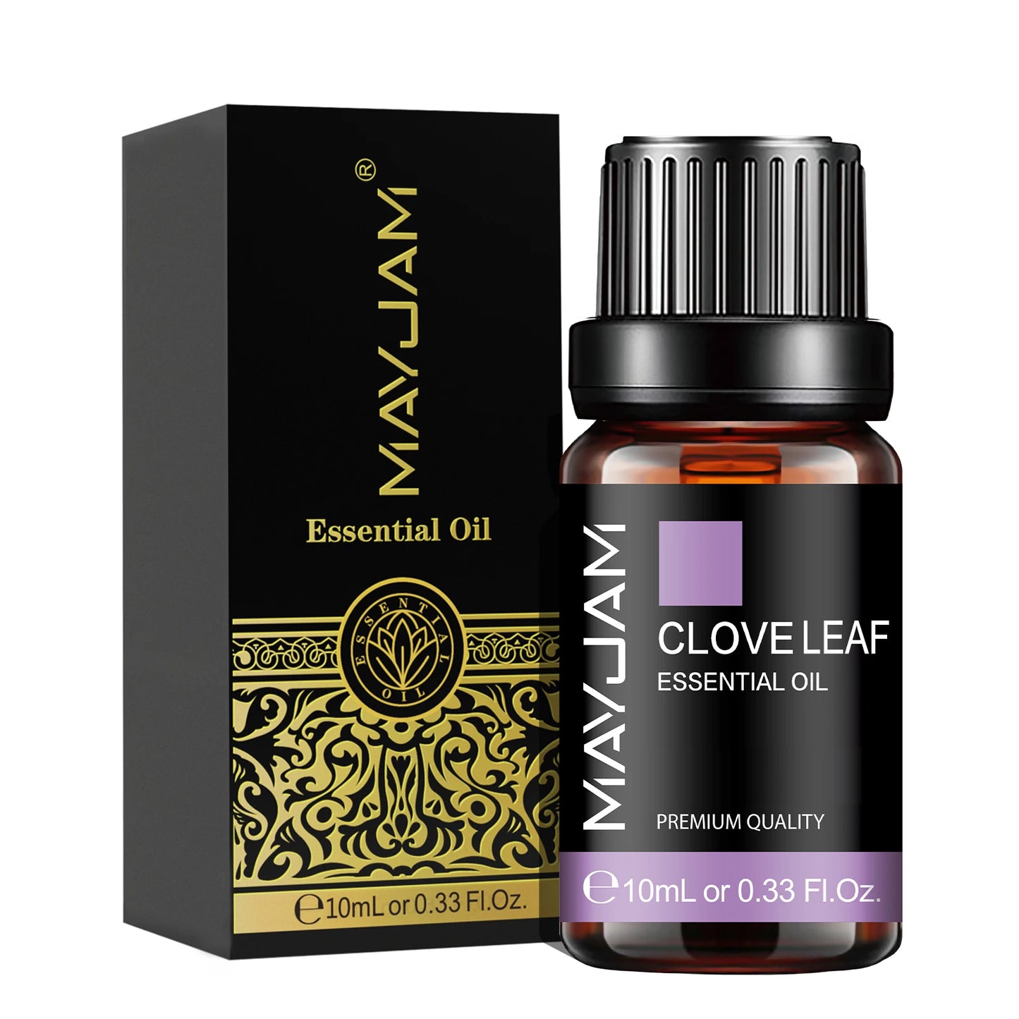 MAYJAM Essential Oils 10ML – Lavender, Lemongrass, Jasmine, Vanilla, Eucalyptus, Rose & Lemon for Diffuser, Humidifier & Candle Making
