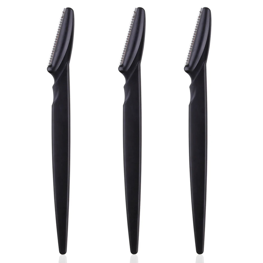 3/4/10Pcs Eyebrow Trimmer Face Blade Shaver Portable Eye Brow Epilation Hair Removal Safety Eyebrow Cutting Woman Makeup Tools