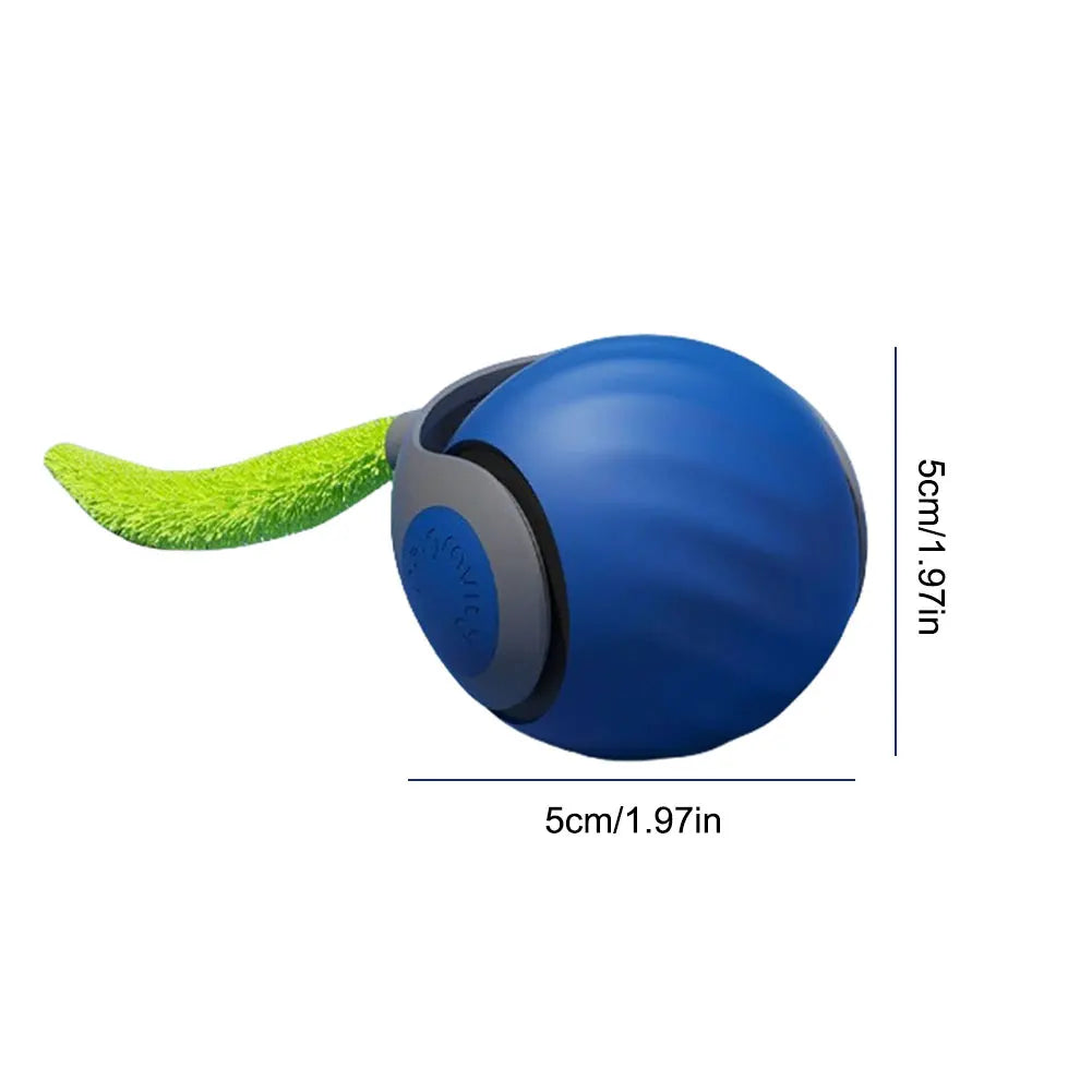 New Speedy Tail 2.0 Cat Toys Generation Smart Interactive Cat Toy Ball Two Speed Adjustment Automatic Moving Cat Toy Ball