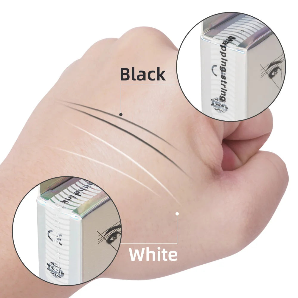 10m Eyebrow Mapping Marker Thread – Pre-Inked Microblading PMU String for Precise Brows