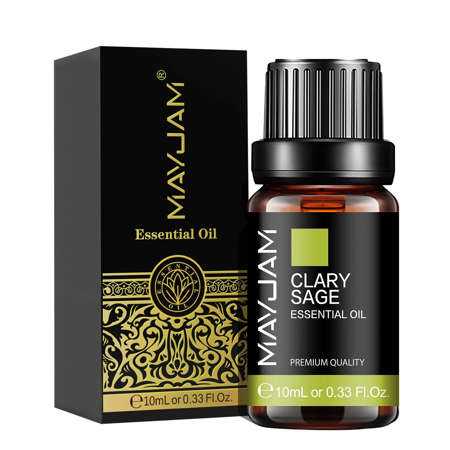 MAYJAM Essential Oils 10ML – Lavender, Lemongrass, Jasmine, Vanilla, Eucalyptus, Rose & Lemon for Diffuser, Humidifier & Candle Making
