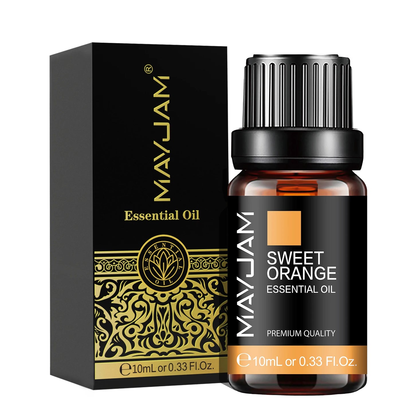 MAYJAM Essential Oils 10ML – Lavender, Lemongrass, Jasmine, Vanilla, Eucalyptus, Rose & Lemon for Diffuser, Humidifier & Candle Making
