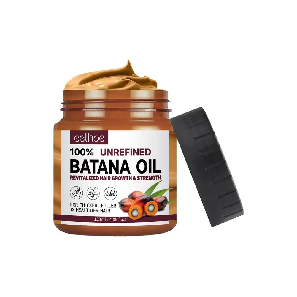 100% Pure Organic Batana Oil Hair Mask – Hair Growth, Anti-Breakage & Natural Hair Treatment