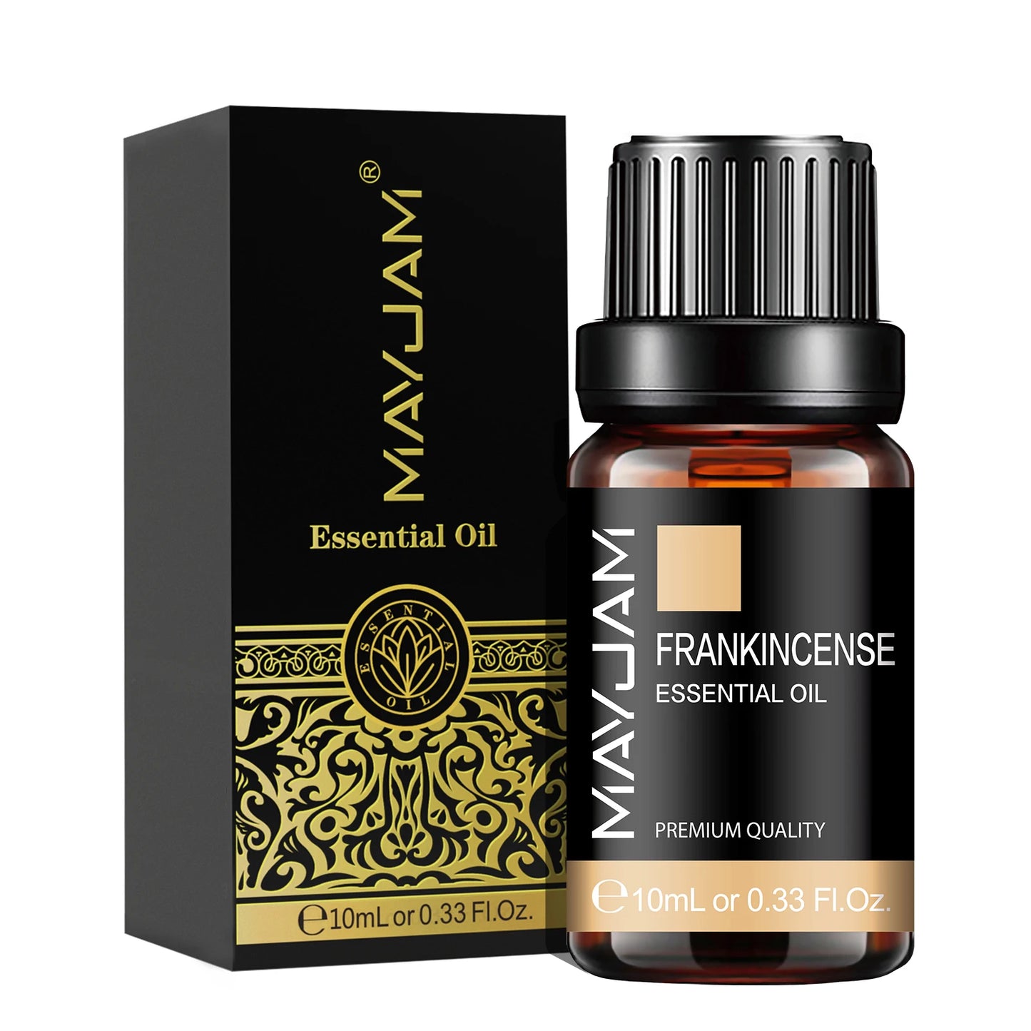 MAYJAM Essential Oils 10ML – Lavender, Lemongrass, Jasmine, Vanilla, Eucalyptus, Rose & Lemon for Diffuser, Humidifier & Candle Making
