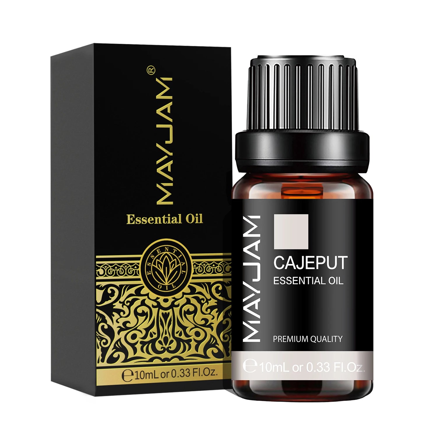 MAYJAM Essential Oils 10ML – Lavender, Lemongrass, Jasmine, Vanilla, Eucalyptus, Rose & Lemon for Diffuser, Humidifier & Candle Making