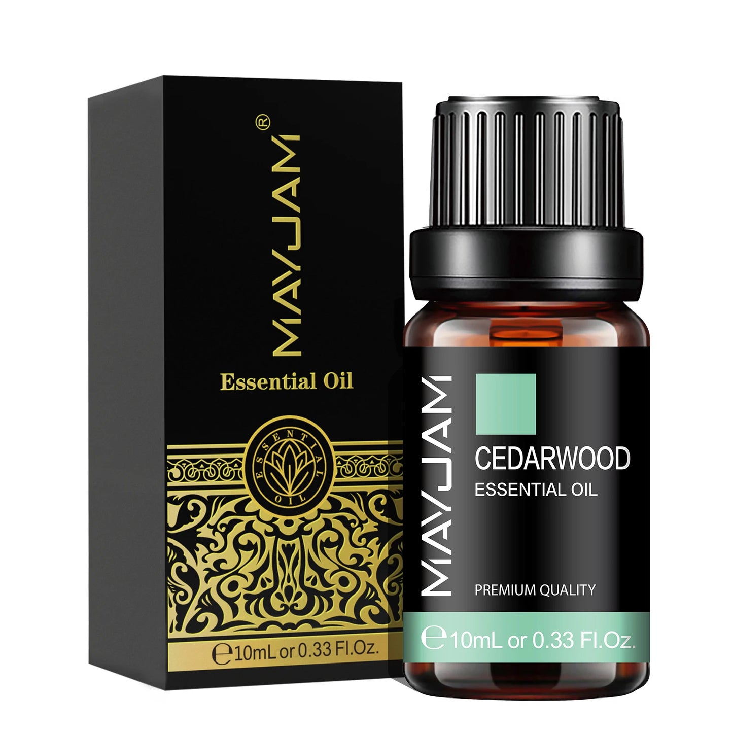 MAYJAM Essential Oils 10ML – Lavender, Lemongrass, Jasmine, Vanilla, Eucalyptus, Rose & Lemon for Diffuser, Humidifier & Candle Making
