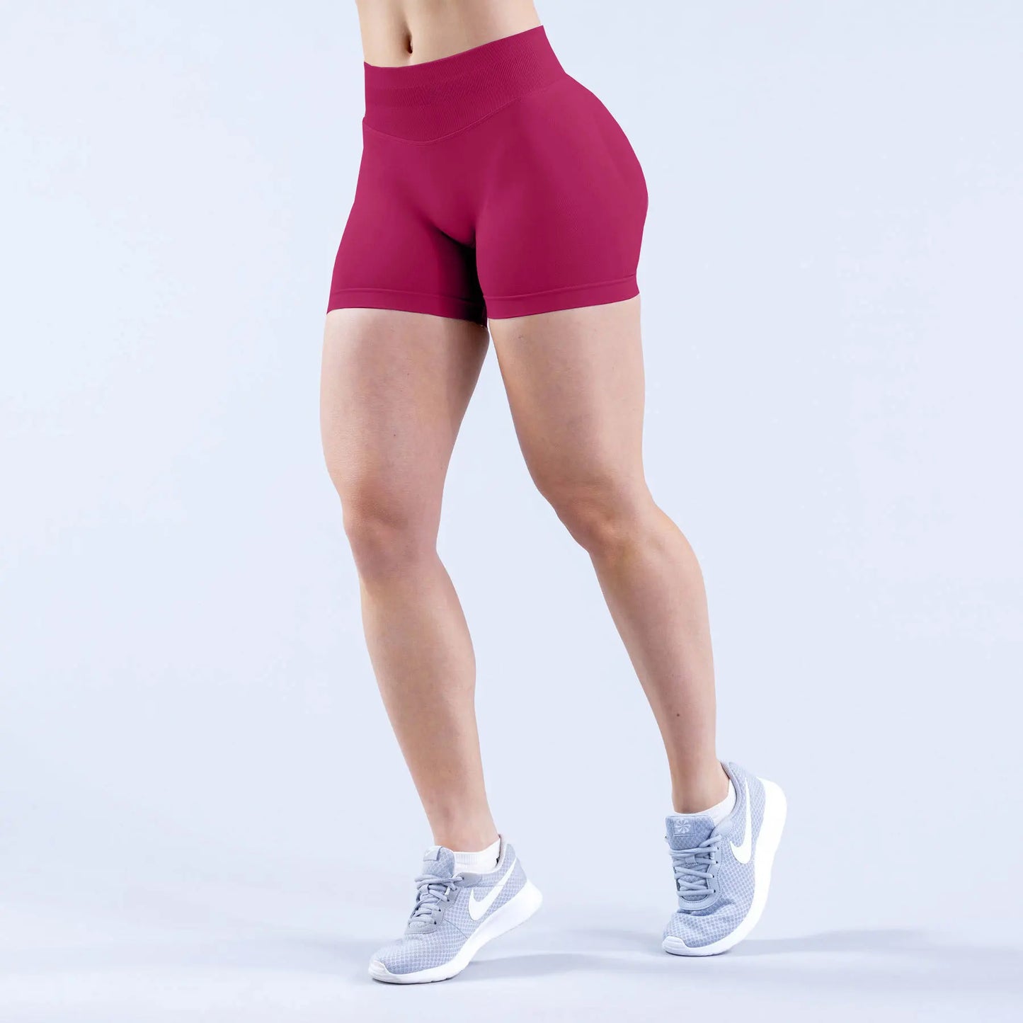 NCLAGEN Impact Shorts 4.5" Gym Shorts Woman Scrunch Butt Fitness Sports Short Workout Seamless Leggings Running Yoga bottoms