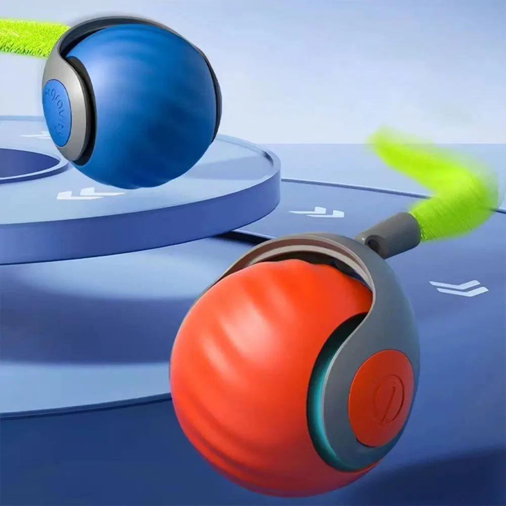 New Speedy Tail 2.0 Cat Toys Generation Smart Interactive Cat Toy Ball Two Speed Adjustment Automatic Moving Cat Toy Ball