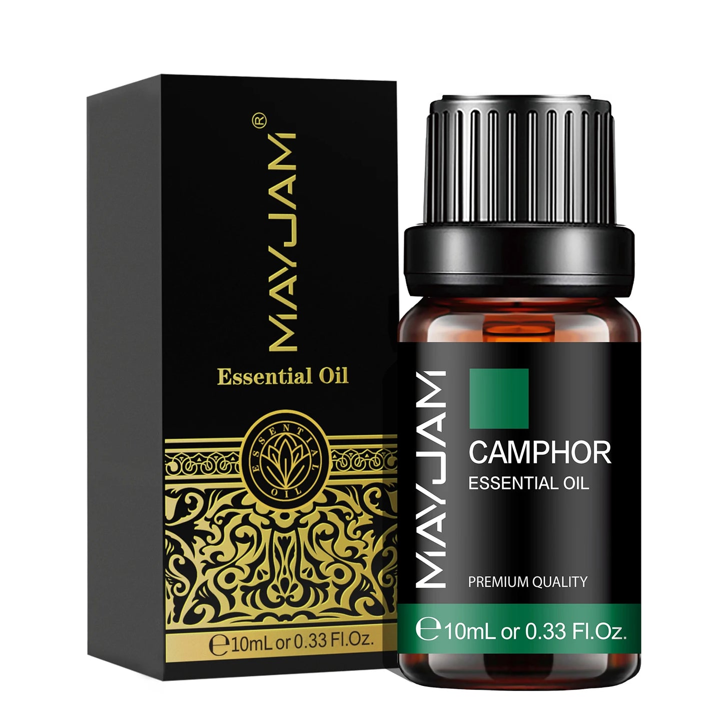 MAYJAM Essential Oils 10ML – Lavender, Lemongrass, Jasmine, Vanilla, Eucalyptus, Rose & Lemon for Diffuser, Humidifier & Candle Making