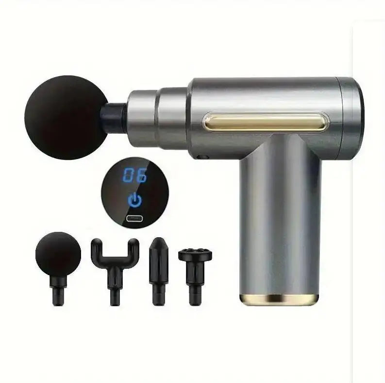 Mini Muscle Massage Gun – Portable Deep Tissue Handheld Percussion Massager for Back, Neck & Legs