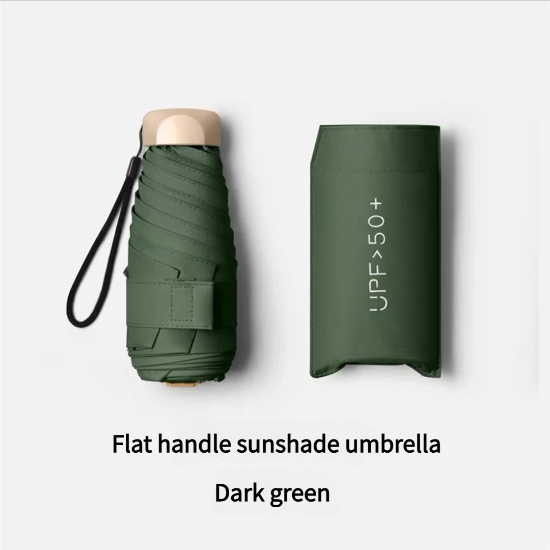 55% Off Mini Sun Umbrella – Compact Pocket Parasol with UV & Rain Protection