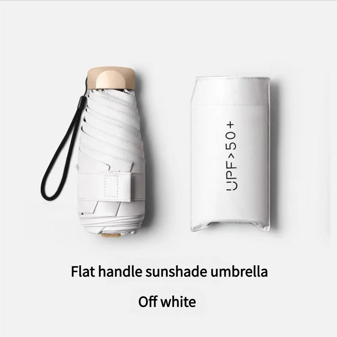 55% Off Mini Sun Umbrella – Compact Pocket Parasol with UV & Rain Protection