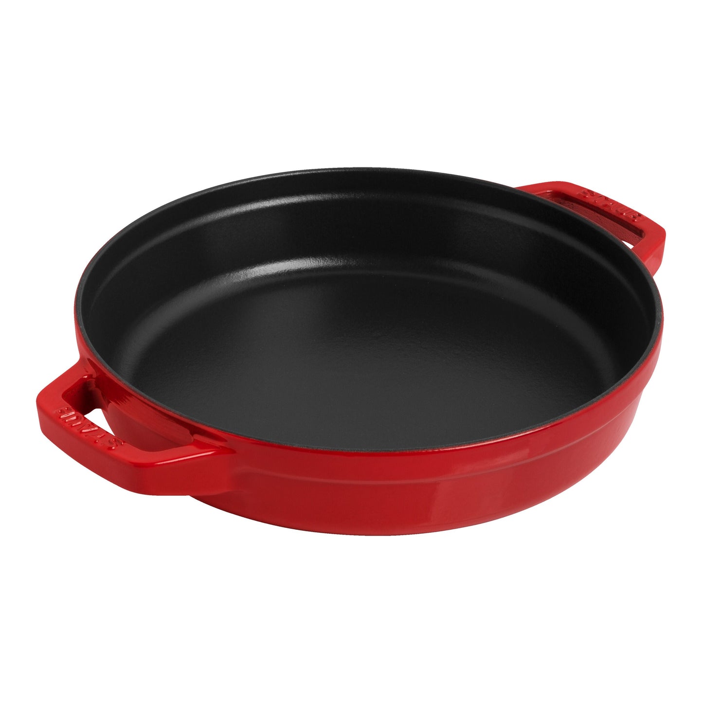 STAUB Stackable Set Stackable Set 3 Piece Cast Iron, Cherry