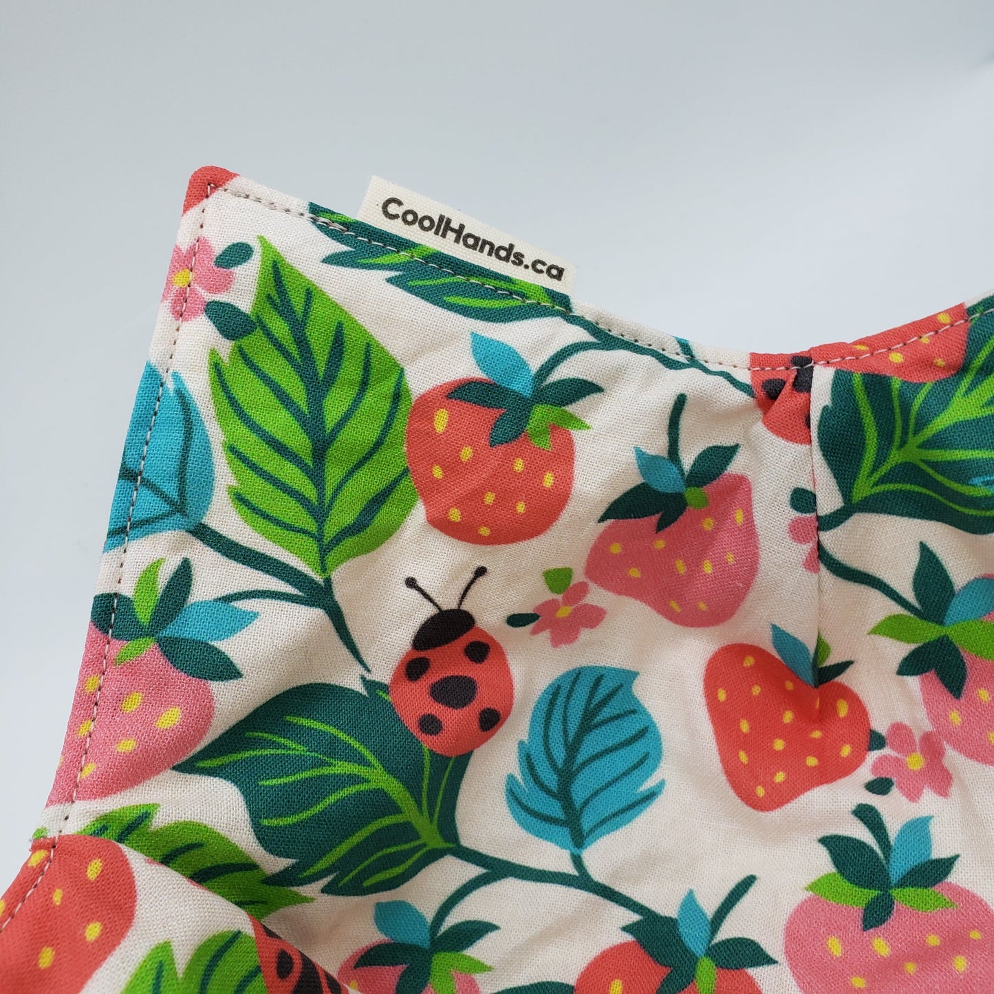 100% Cotton Microwavable Bowl Cozy - What Lamb, What Ladybird!