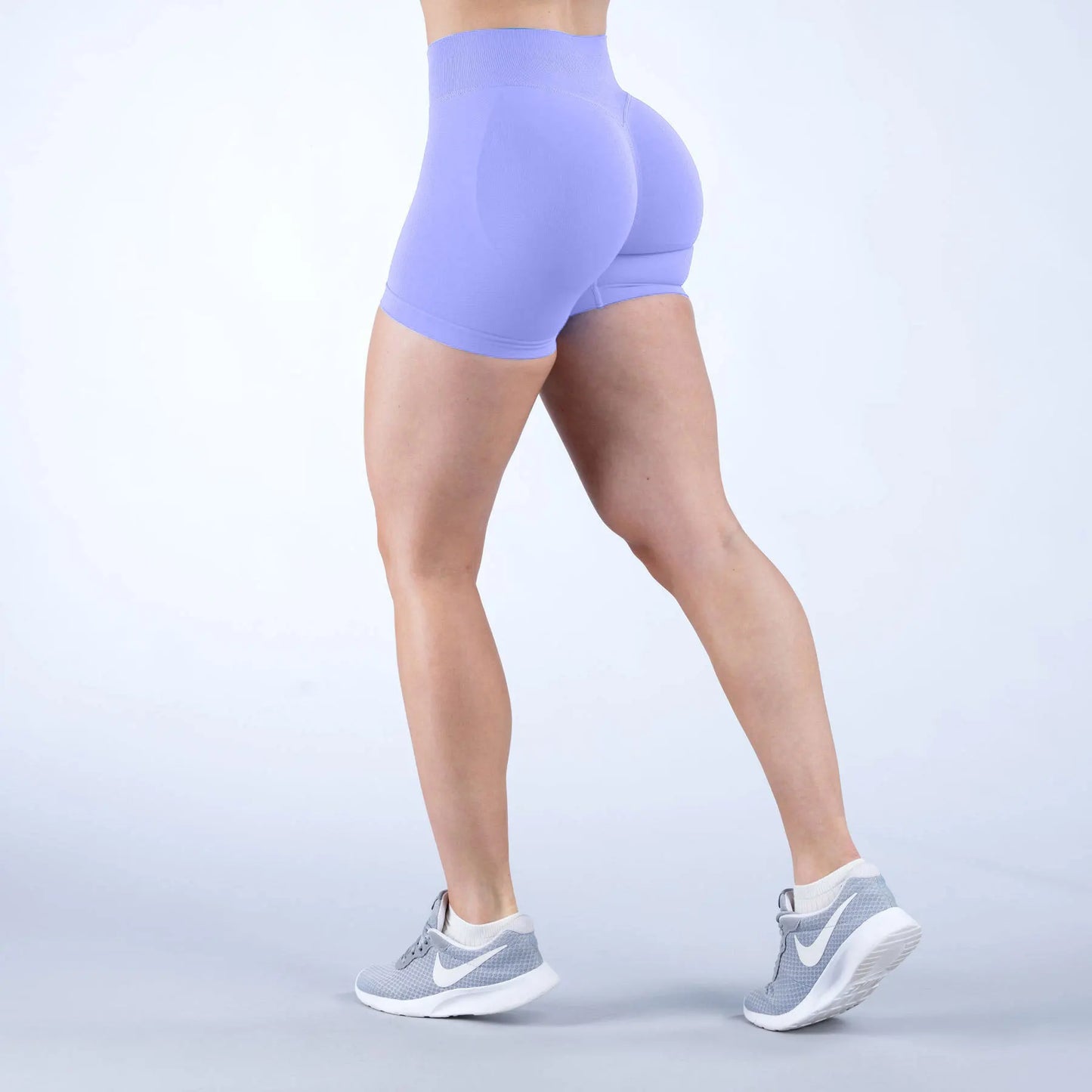 NCLAGEN Impact Shorts 4.5" Gym Shorts Woman Scrunch Butt Fitness Sports Short Workout Seamless Leggings Running Yoga bottoms