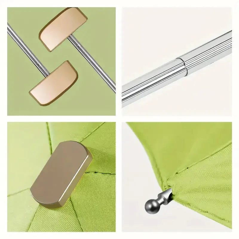 Mini Pocket Umbrella – Portable Travel Sun & Rain Parasol | UPF50+ Folding Capsule Umbrella